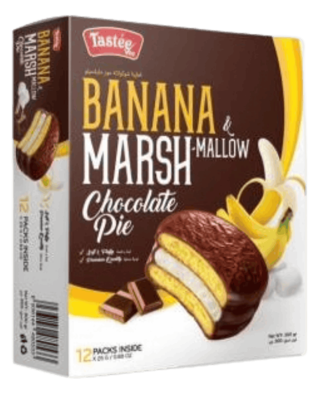 Tastee Banana Marshmallow Chocolate Pie