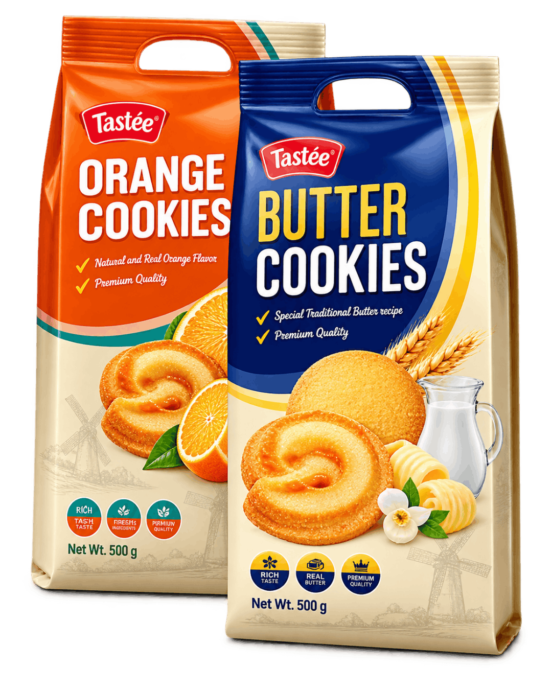 Tastee Butter Orange Cookies
