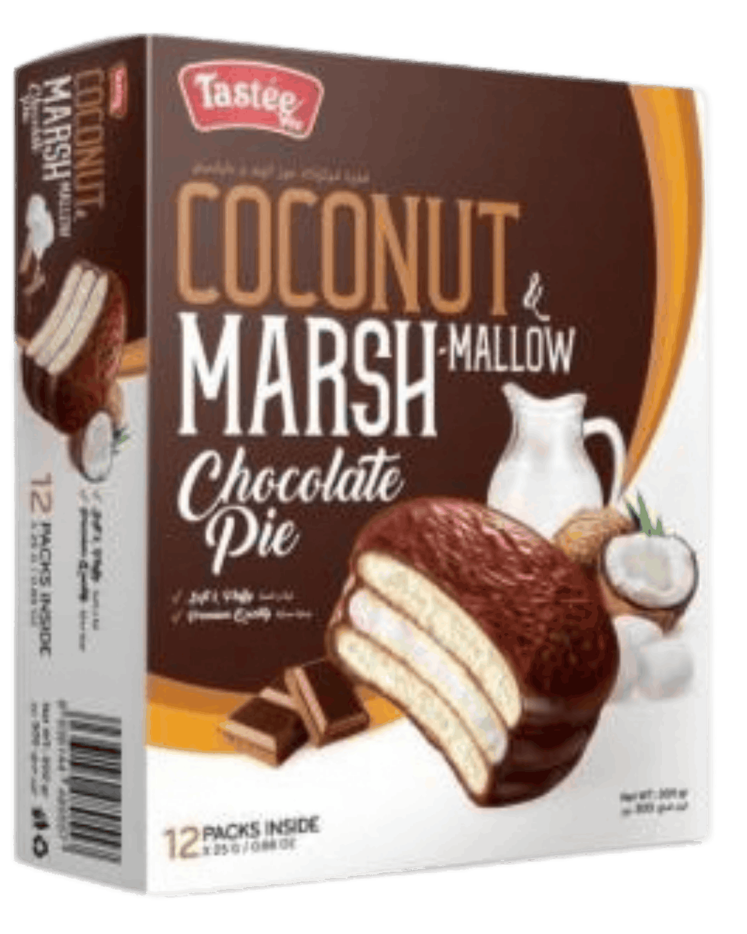 Coconut Marshmallow Chocolate Pie
