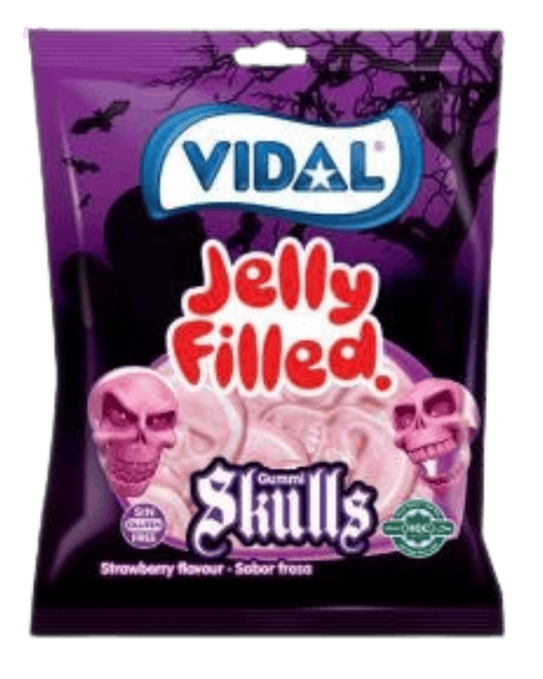 Vidal Jelly Filled Skulls